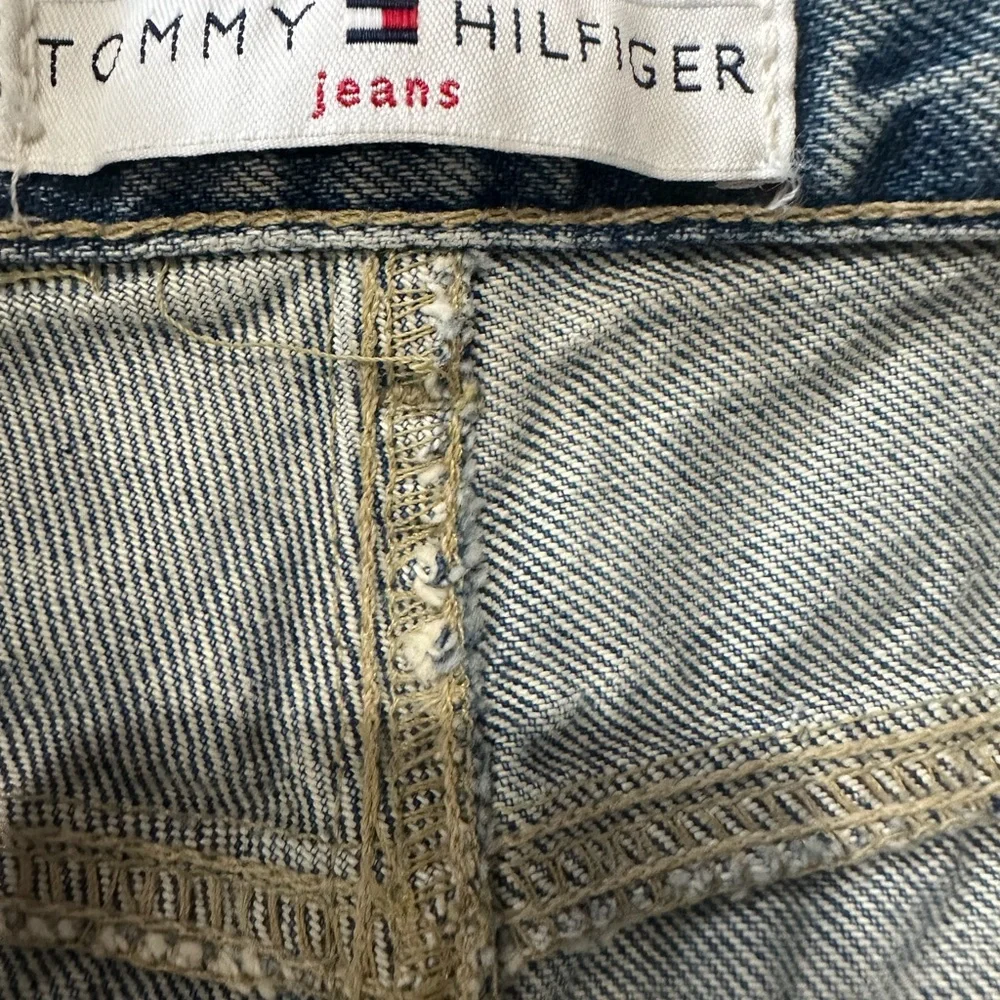 Vintage Y2K Tommy Hilfiger Blue Denim Mini Skirt - Picture 5 of 7